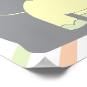 Twin Baby Elephants | Ping Banner Poster (Hoek)