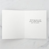 Twin Baby Girls Kaart (Binnen)