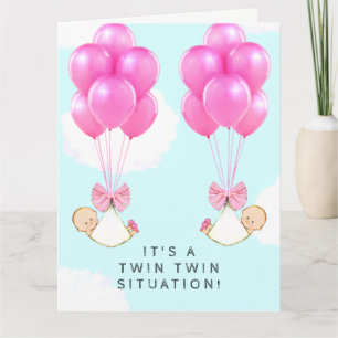 Twin Baby Girls Kaart