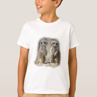 Twin baby Meerkats T-shirt