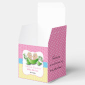 Twin Baby Meisje Douche - Twee Erwten In Een Pod Bedankdoosjes (Geopend)