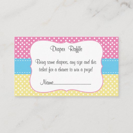 Twin Baby Meisjes - Twee Erwten In Een Pod Luier R Informatiekaartje (Achterkant)