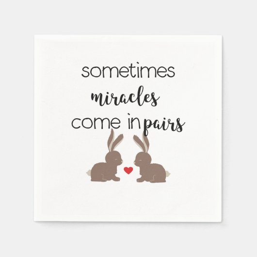 Twin Baby Servet (Voorkant)
