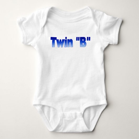 Twin Baby T-shirt (Voorkant)