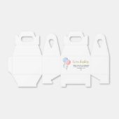 Twin Baby's Baby shower Favor Box Bedankdoosjes (Uitgevouwen)