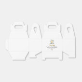 Twin Baby's Baby shower geveldoos Bedankdoosjes (Uitgevouwen)