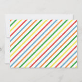 Twin Balloon Verjaardag uitnodiging voor Classic P (Achterkant)