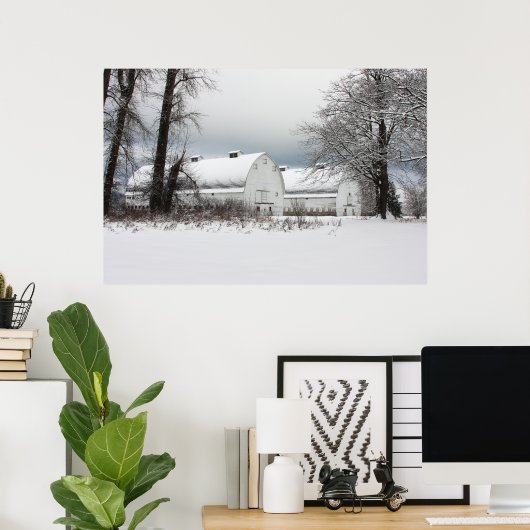 Twin Barns Poster (Thuiskantoor)