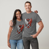 Twin Blades Anime-T-shirt T-shirt (Unisex)