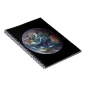Twin Blue Marbles - West - Planet Earth Notitieboek (Rechterzijde)