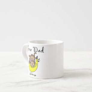 Twin Boy and Girl New Dad Gifts Espresso Kop