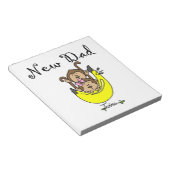 Twin Boy and Girl New Dad Gifts Notitieblok (Schuin)