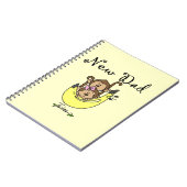 Twin Boy and Girl New Dad Gifts Notitieboek (Linkerzijde)