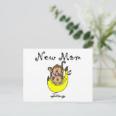 Twin Boy and Girl New Mam Tshirts Briefkaart (Staand voorkant)