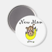 Twin Boy and Girl New Mam Tshirts Magneet (Voorkant / Achterkant)
