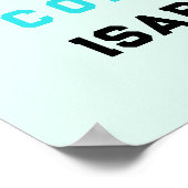 Twin Boy Baby shower Congrats Poster (Hoek)