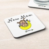 Twin Boy en GIrl New Mam Gifts Drankjes Onderzetter (Linkerzijde)