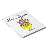 Twin Boy en GIrl New Mam Gifts Notitieblok (Schuin)