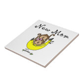 Twin Boy en GIrl New Mam Gifts Tegeltje (Zijkant)