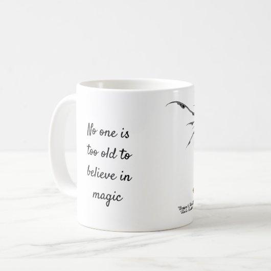 Twin Boy Faeries Koffie Mok (Voorkant links)