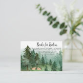 Twin Boy Herten Woodland Boek Aanvraag Informatiekaartje (Staand voorkant)