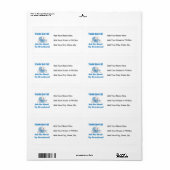 Twin Boy kleinzonen geschenken Etiket (Full Sheet)