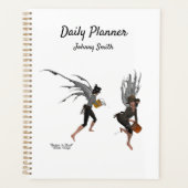Twin Boy Rain Faeries Dagelijkse Planner (Voorkant)