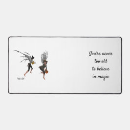 Twin Boy Rain Faeries Desk Mat