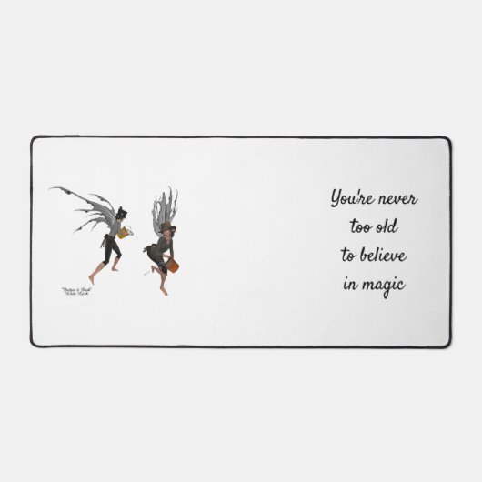 Twin Boy Rain Faeries Desk Mat (Voorkant)