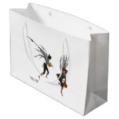 Twin Boy Rain Faeries Gift Bag Groot Cadeauzakje (Achterkant Gekanteld)