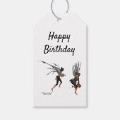 Twin Boy Rain Faeries Gift Label Cadeaulabel (Voorkant)