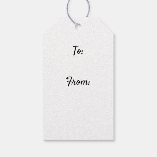 Twin Boy Rain Faeries Gift Label Cadeaulabel (Achterkant)