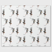 Twin Boy Rain Faeries inpakpapier (Vlak)