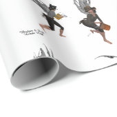 Twin Boy Rain Faeries inpakpapier (Rol Hoek)