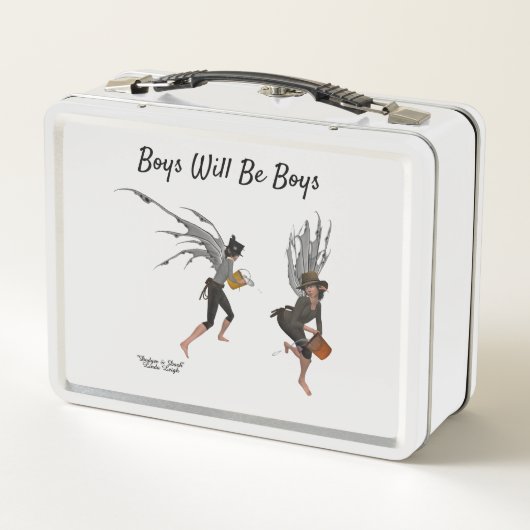 Twin Boy Rain Faeries Lunchbox (Achterkant)