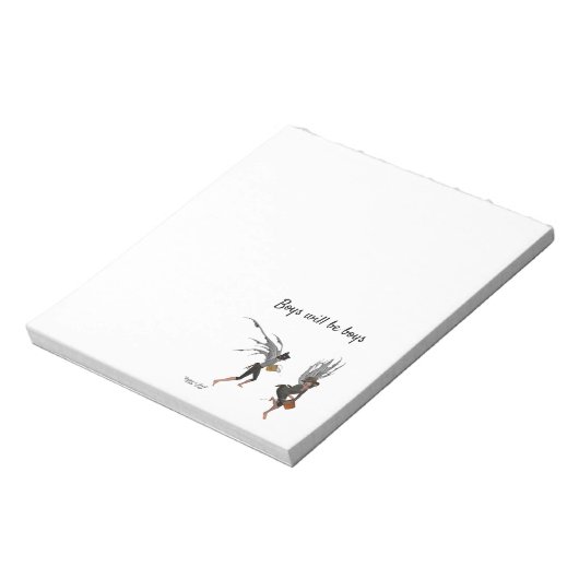 Twin Boy Rain Faeries Notitieblok (Linkerzijde)