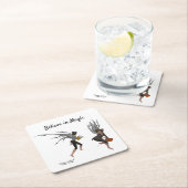 Twin Boy Rain Faeries Papier Onderzetter (Insitu)