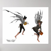 Twin Boy Rain Faeries Poster (Voorkant)