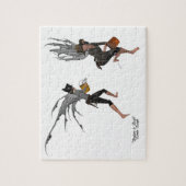 Twin Boy Rain Faeries puzzel (Verticaal)