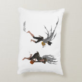 Twin Boy Rain Faeries Sierkussen Accent Kussen (Achterkant (Verticaal))