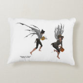 Twin Boy Rain Faeries Sierkussen Accent Kussen (Achterkant)
