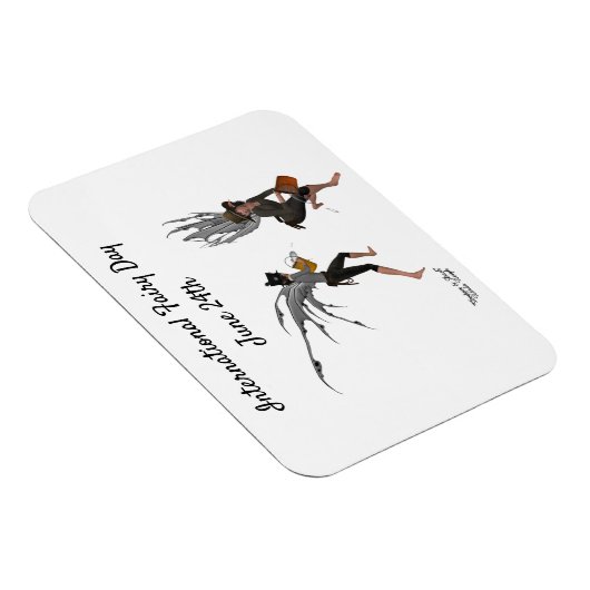 Twin Boy Rain feeën Flexibele magneet (Rechterzijde)