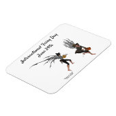 Twin Boy Rain feeën Flexibele magneet (Linkerzijde)