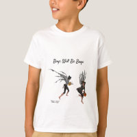 Twin Boy Regen Faeries Kind Jongens T-shirt