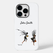 Twin Boy Regen Faeries Mobiele Telefoon Case (Achterkant)