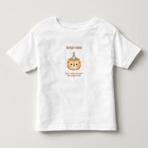 Twin Boy Safari Verjaardags T-Shirt The Wilder T