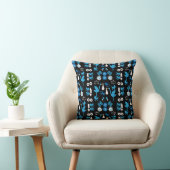 Twin Boy Stalk Delivery Blue Kussen (Stoel)