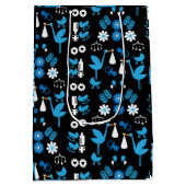 Twin Boy Stalk Delivery Blue Medium Cadeauzakje (Achterkant)