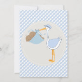 Twin Boys African American Baby shower Invitation Kaart (Achterkant)