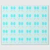 Twin Boys Baby Gift Cadeaupapier (Vlak)